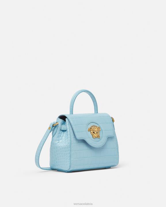 tirkīza somas Versace 806B336 sievietes la medusa maza rokassomiņa