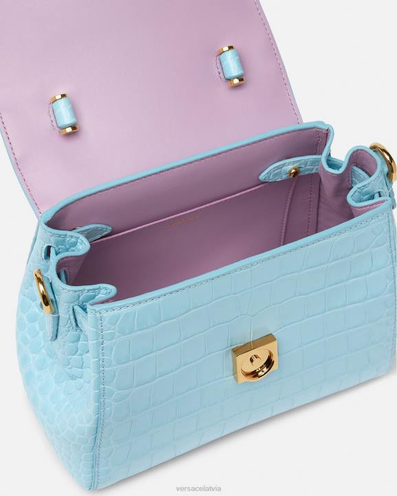 tirkīza somas Versace 806B336 sievietes la medusa maza rokassomiņa