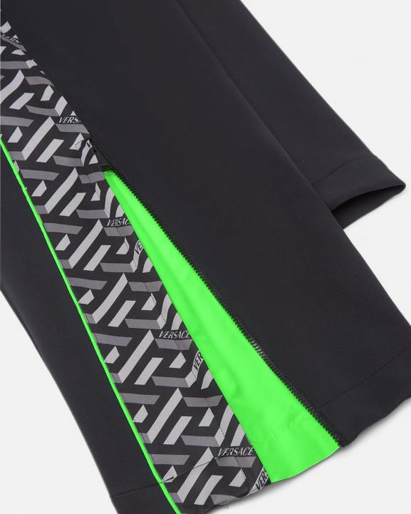drukāt apģērbs Versace 806B1457 vīriešiem la greca neilona sporta bikses