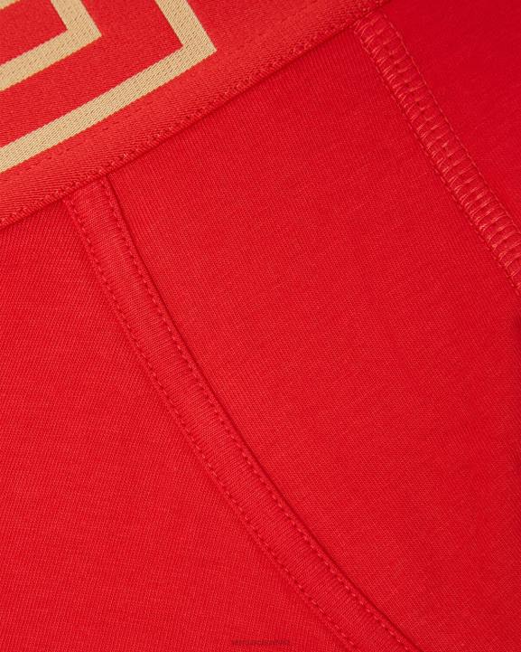 sarkans apakšveļa un pludmales apģērbs Versace 806B1754 vīriešiem grecas robežas stumbri