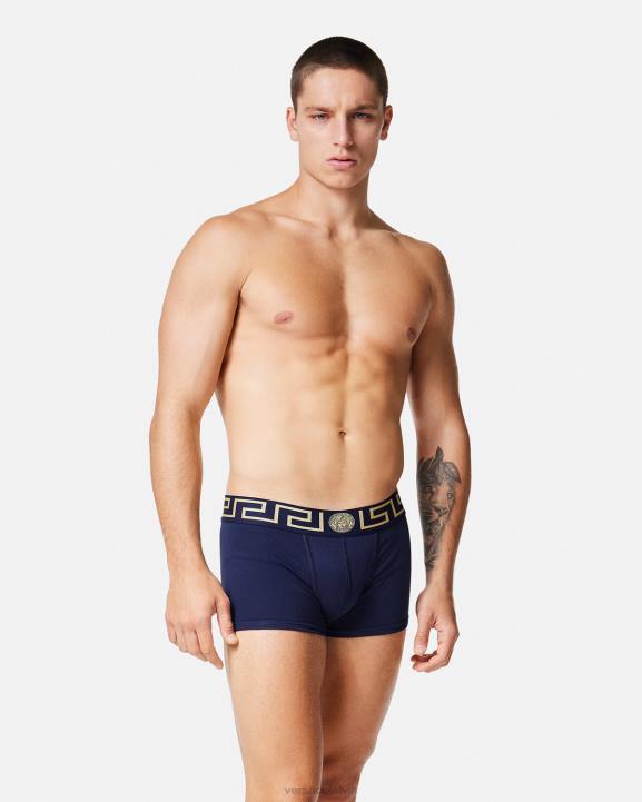 zils apakšveļa un pludmales apģērbs Versace 806B1756 vīriešiem grecas robežas stumbri