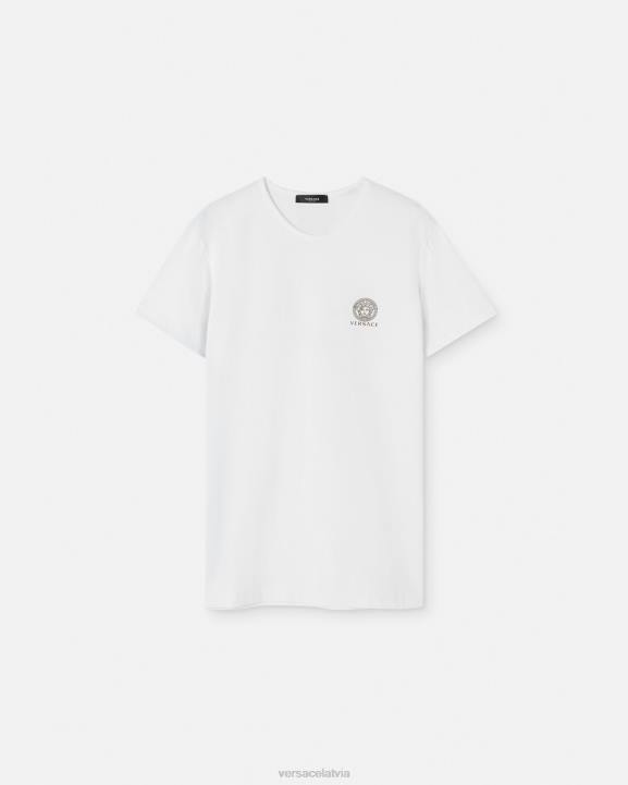 balts apakšveļa un pludmales apģērbs Versace 806B1733 vīriešiem medusa apakškrekls