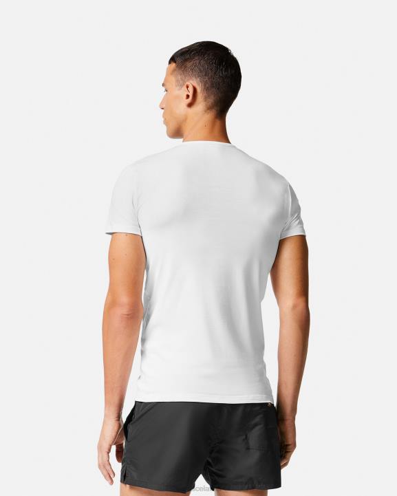 balts apakšveļa un pludmales apģērbs Versace 806B1733 vīriešiem medusa apakškrekls