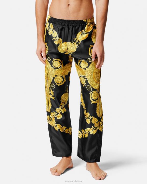 drukāt apakšveļa un pludmales apģērbs Versace 806B1742 vīriešiem maschera baroka pidžamas bikses