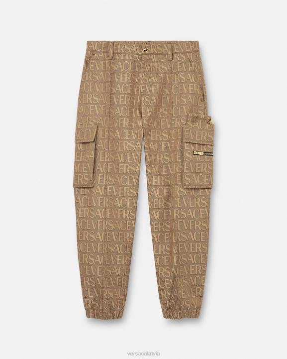 drukāt apģērbs Versace 806B1437 vīriešiem allover cargo bikses