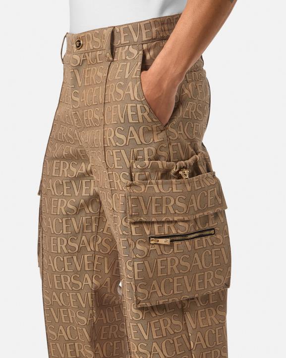 drukāt apģērbs Versace 806B1437 vīriešiem allover cargo bikses