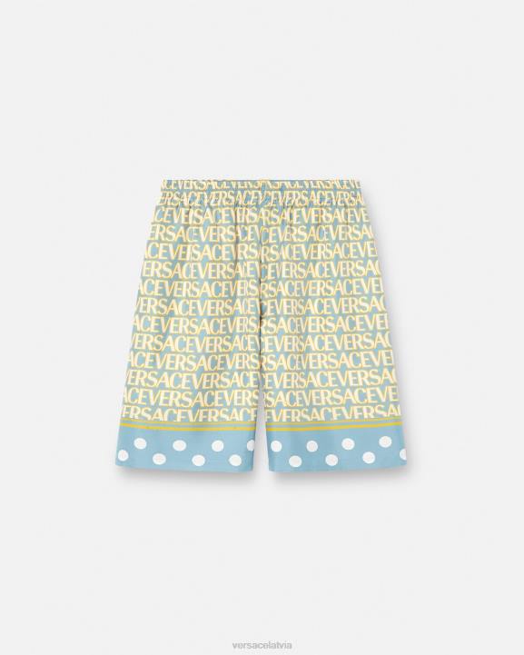 drukāt apģērbs Versace 806B1438 vīriešiem vispusīgi zīda šorti
