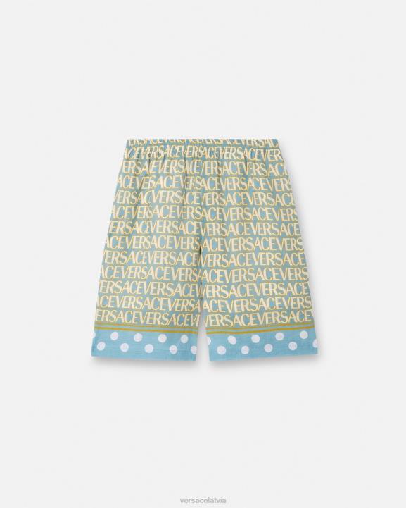 drukāt apģērbs Versace 806B1439 vīriešiem vispusīgi lina šorti