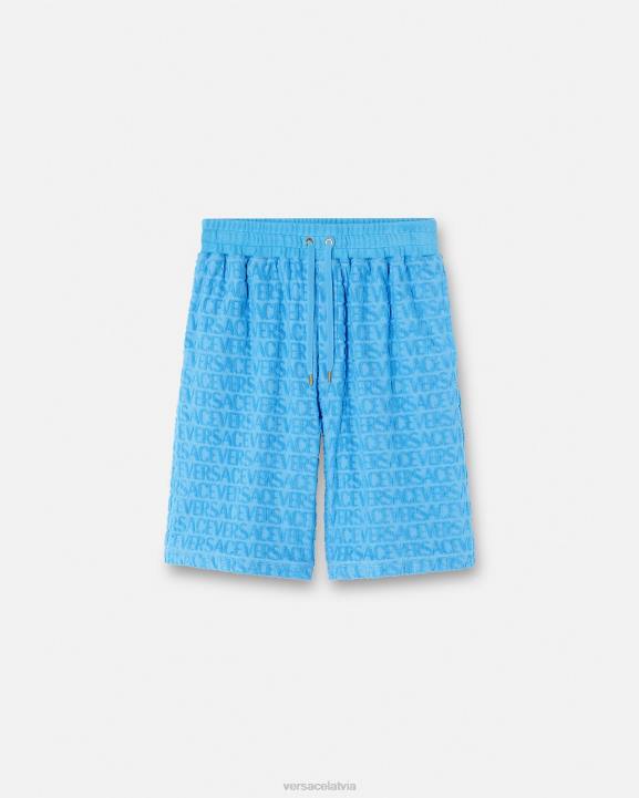 gaiši zils apģērbs Versace 806B1431 vīriešiem visa veida dvieļu šorti