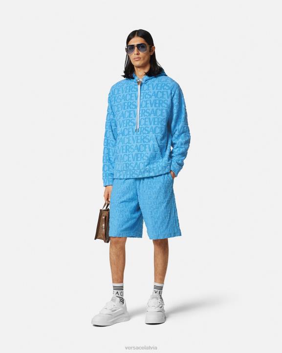 gaiši zils apģērbs Versace 806B1431 vīriešiem visa veida dvieļu šorti