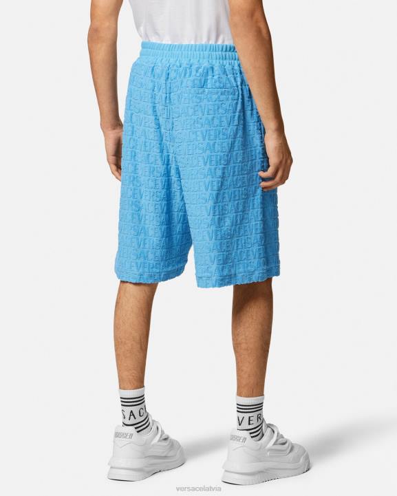 gaiši zils apģērbs Versace 806B1431 vīriešiem visa veida dvieļu šorti
