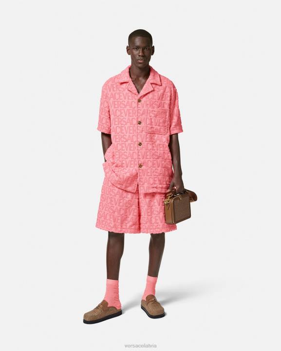 rozā apģērbs Versace 806B1430 vīriešiem visa veida dvieļu šorti