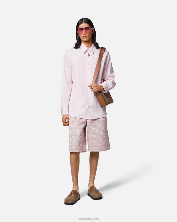 rozā un apdruka apģērbs Versace 806B1434 vīriešiem vispusīgi šorti