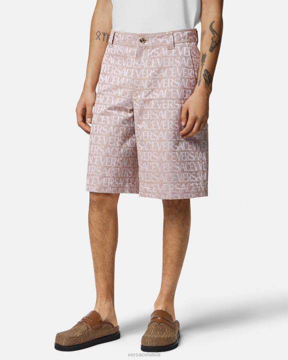 rozā un apdruka apģērbs Versace 806B1434 vīriešiem vispusīgi šorti