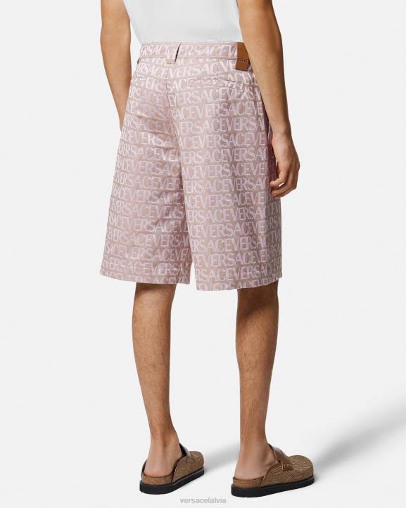 rozā un apdruka apģērbs Versace 806B1434 vīriešiem vispusīgi šorti