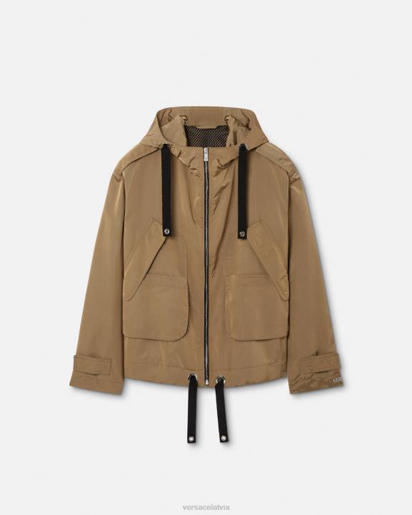 bēšs apģērbs Versace 806B1231 vīriešiem logo vējjaka