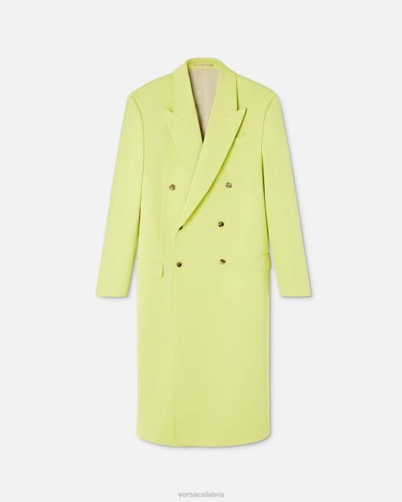 laims apģērbs Versace 806B1233 vīriešiem divrindu mētelis