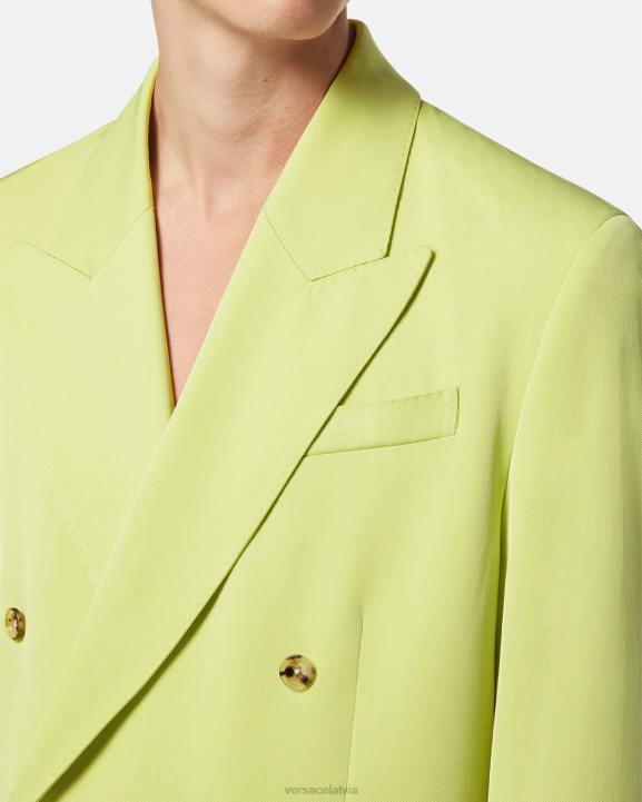 laims apģērbs Versace 806B1233 vīriešiem divrindu mētelis