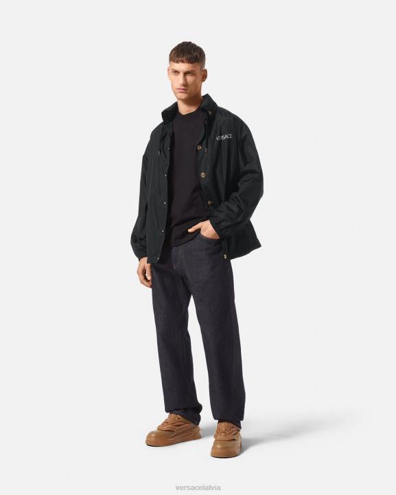 melns apģērbs Versace 806B1249 vīriešiem medūzas jaka