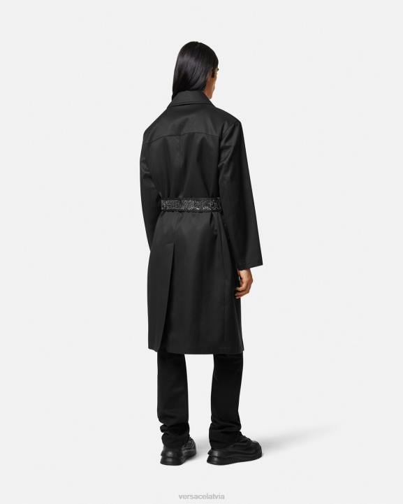 melns apģērbs Versace 806B1254 vīriešiem radžots uzrakts