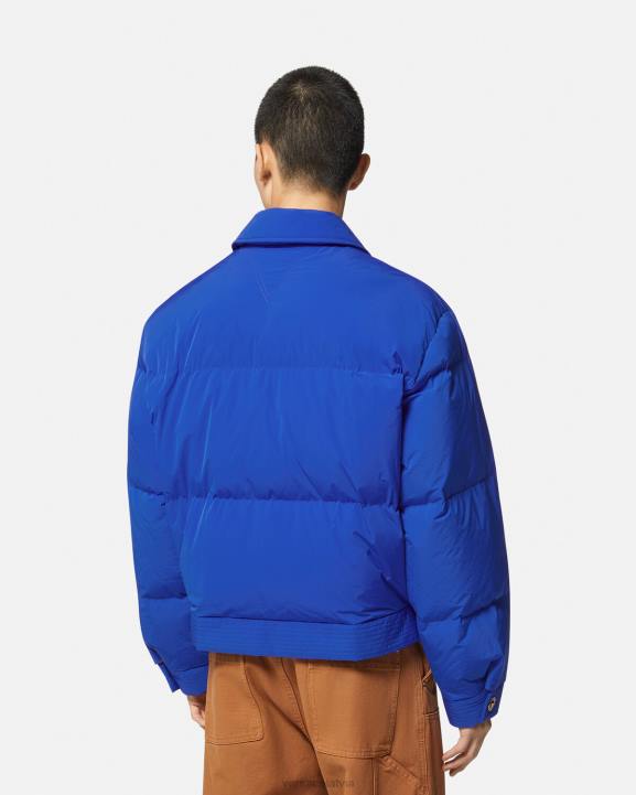 zils apģērbs Versace 806B1253 vīriešiem medusa blouson puffer jaka