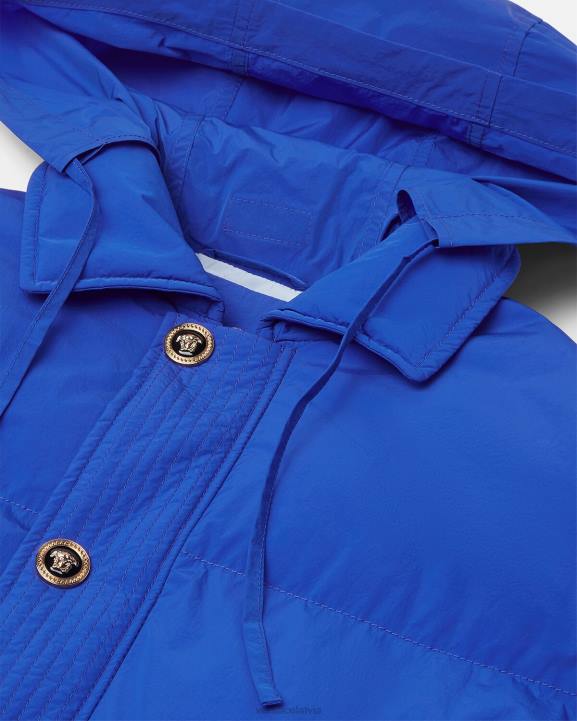 zils apģērbs Versace 806B1253 vīriešiem medusa blouson puffer jaka