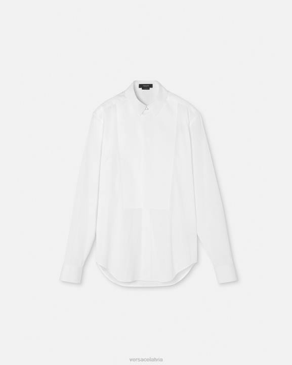 balts apģērbs Versace 806B1301 vīriešiem formāls smokinga krekls