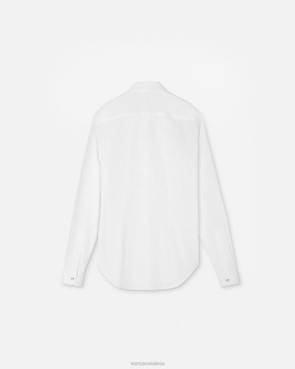 balts apģērbs Versace 806B1301 vīriešiem formāls smokinga krekls