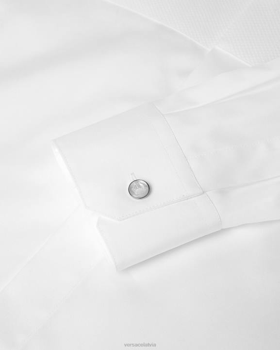 balts apģērbs Versace 806B1301 vīriešiem formāls smokinga krekls