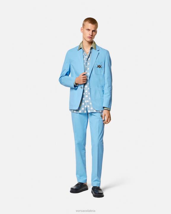 drukāt apģērbs Versace 806B1284 vīriešiem viscaur zīda krekls