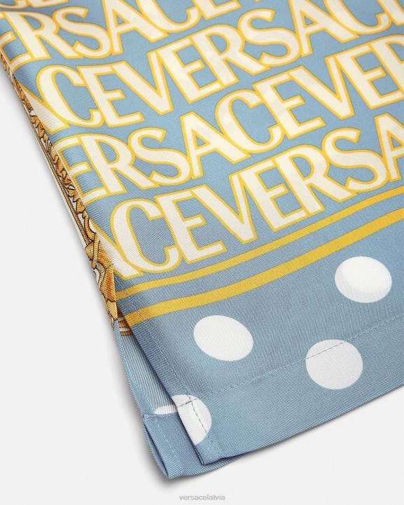 drukāt apģērbs Versace 806B1285 vīriešiem viscaur zīda krekls
