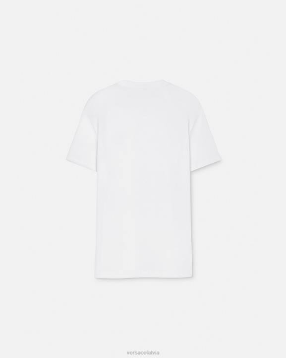 balts apģērbs Versace 806B1371 vīriešiem medūzas t-krekls