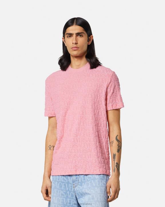 viena krāsa apģērbs Versace 806B1353 vīriešiem visa veida dvieļu t-krekls