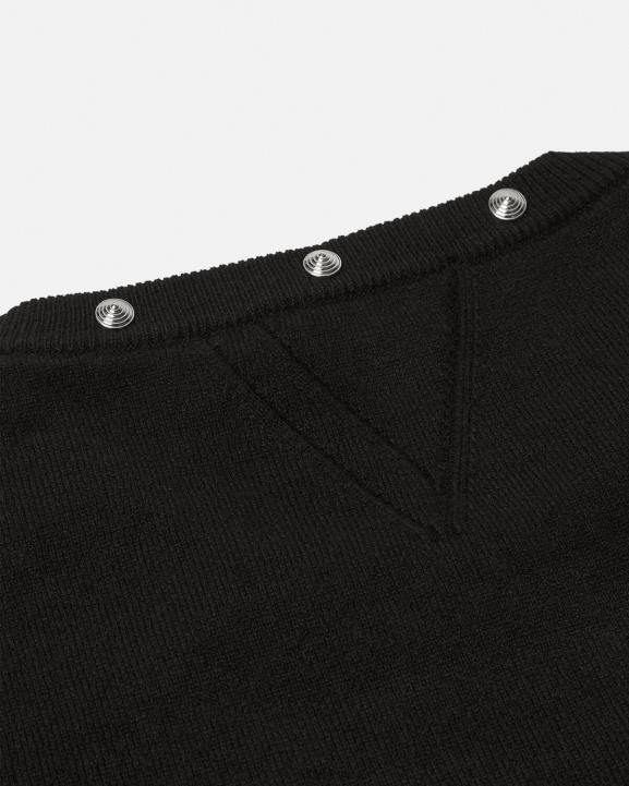 melns apģērbs Versace 806B1346 vīriešiem spirālveida džemperis