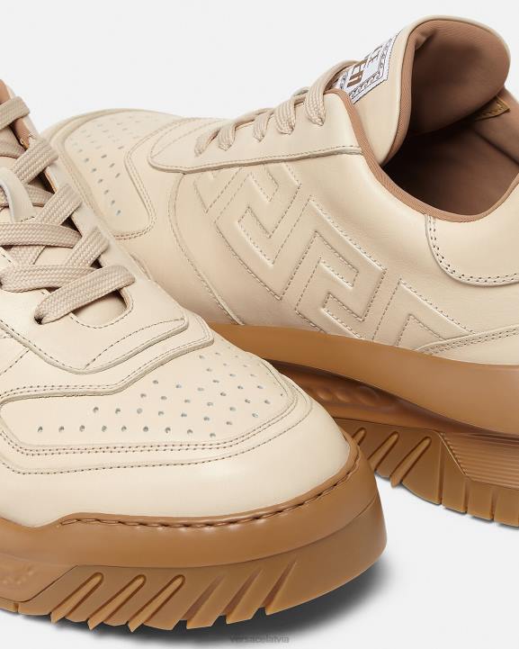 bēšs kurpes Versace 806B1536 vīriešiem greca odissea kedas