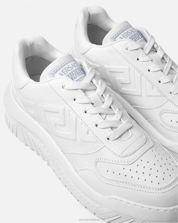 balts kurpes Versace 806B1518 vīriešiem greca odissea kedas