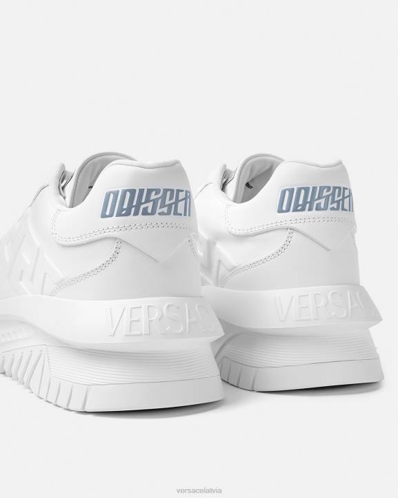 balts kurpes Versace 806B1518 vīriešiem greca odissea kedas