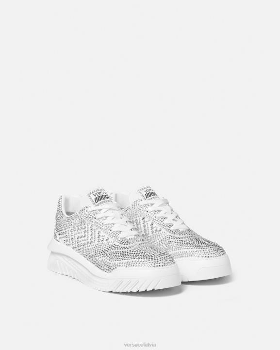 balts kurpes Versace 806B1534 vīriešiem kristāla odissea kedas