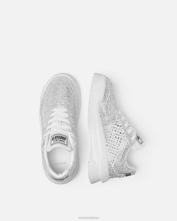 balts kurpes Versace 806B1534 vīriešiem kristāla odissea kedas