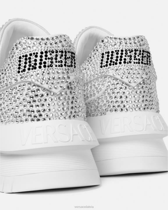 balts kurpes Versace 806B1534 vīriešiem kristāla odissea kedas