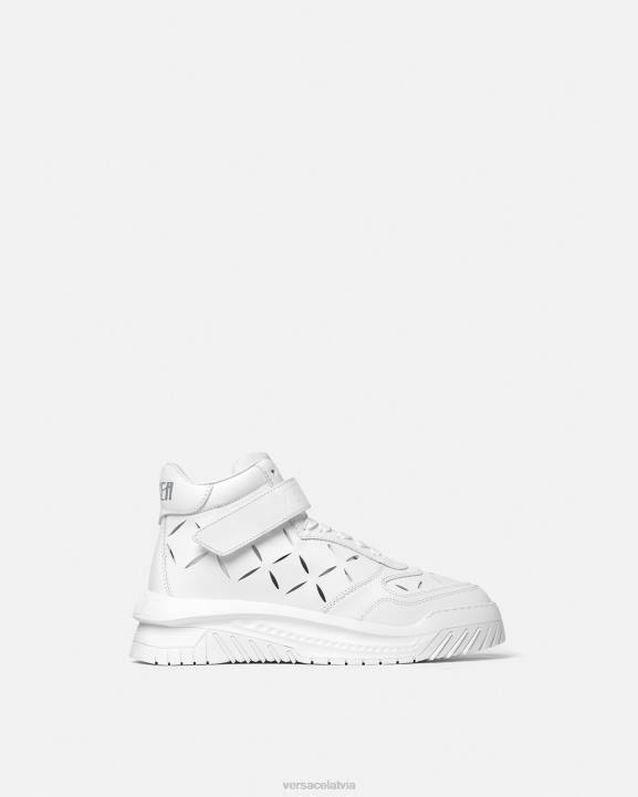 balts kurpes Versace 806B1541 vīriešiem sagrieztas odissea kedas