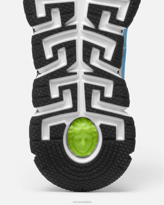 daudzkrāsains kurpes Versace 806B1511 vīriešiem trigreca kedas