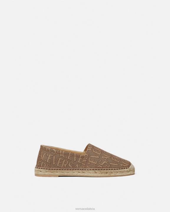 brūns kurpes Versace 806B1563 vīriešiem visas espadrilas