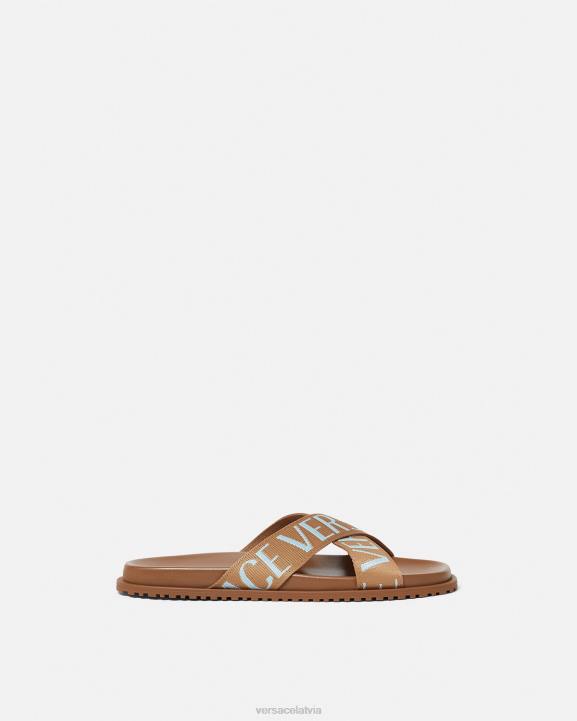 drukāt kurpes Versace 806B1585 vīriešiem visas sandales