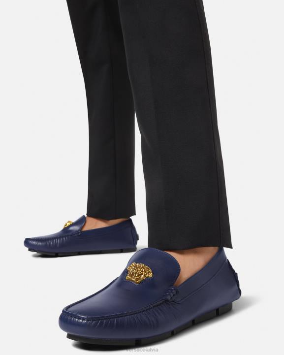 flote kurpes Versace 806B1606 vīriešiem la medusa vadītāja apavi