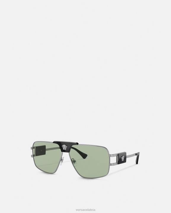 onul Piederumi Versace 806B1675 vīriešiem īpaša projekta kvadrātveida saulesbrilles