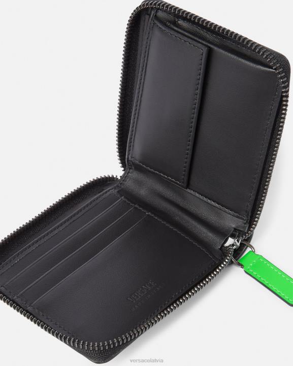 zaļš Piederumi Versace 806B1642 vīriešiem medusa biggie bifold maks