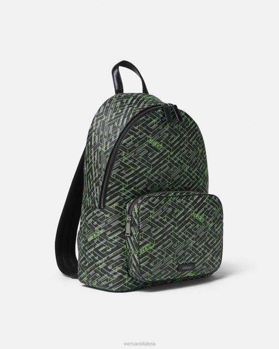 drukāt somas Versace 806B1488 vīriešiem la greca paraksta mugursoma