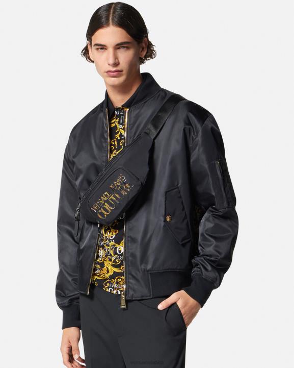 daudzkrāsains somas Versace 806B2493 vīriešiem logo jostas soma