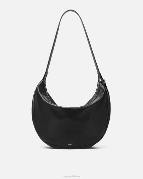 melns somas Versace 806B1500 vīriešiem atkārtojiet lielu klaiņojošu somu